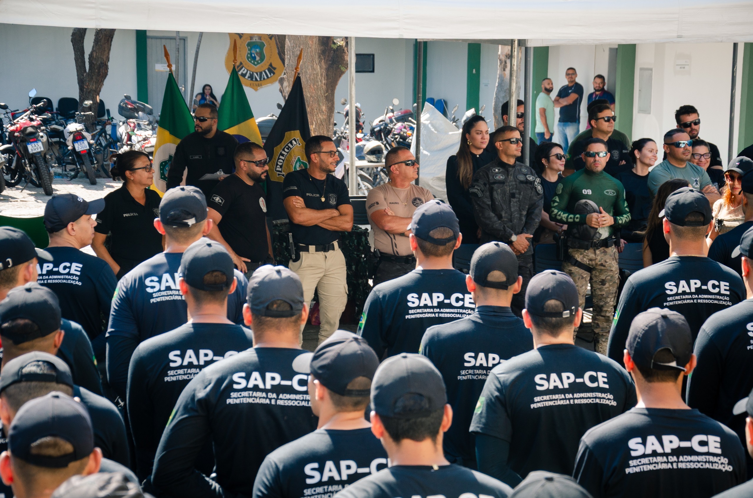 SAP conclui curso de formação da terceira turma que concorre ao cargo de policial penal do Ceará