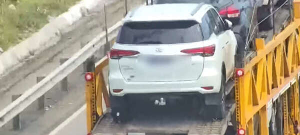 Veículo roubado é recuperado sendo transportado por caminhão cegonha em avenida de Fortaleza; ação contou com auxílio das tecnologias da SSPDS