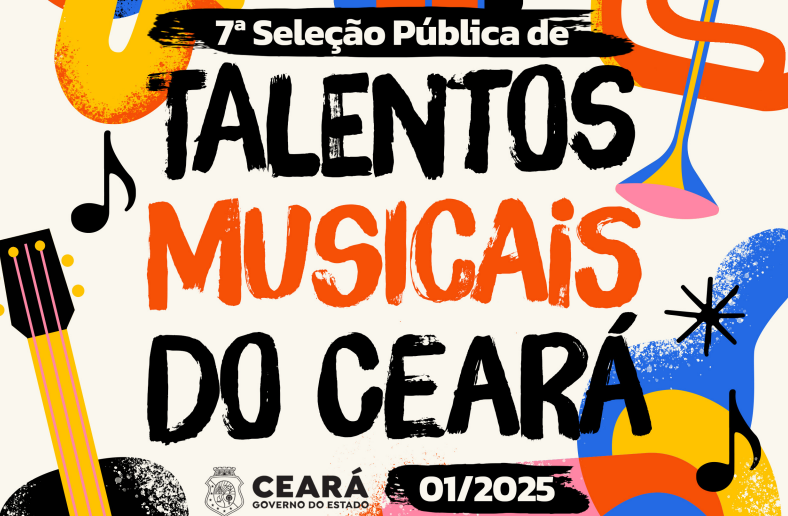 Governo do Ceará lança edital para selecionar artistas para eventos oficiais
