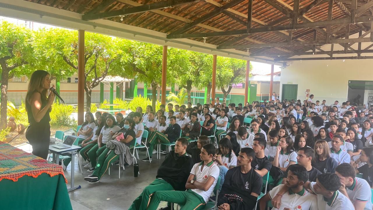 Com o Programa de Educação Fiscal do Ceará, Sefaz leva palestras a Jaguaribe