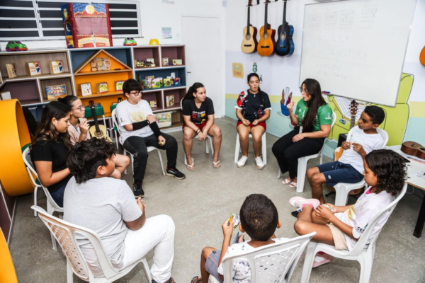 Setembro Amarelo nos equipamentos da SPS: crianças e adolescentes aprendem sobre inclusão, diversidade e valorização da vida