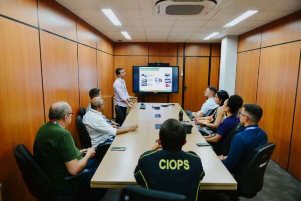 Representantes da Secretaria de Segurança Pública de Alagoas visitam SSPDS e conhecem estrutura da Ciops