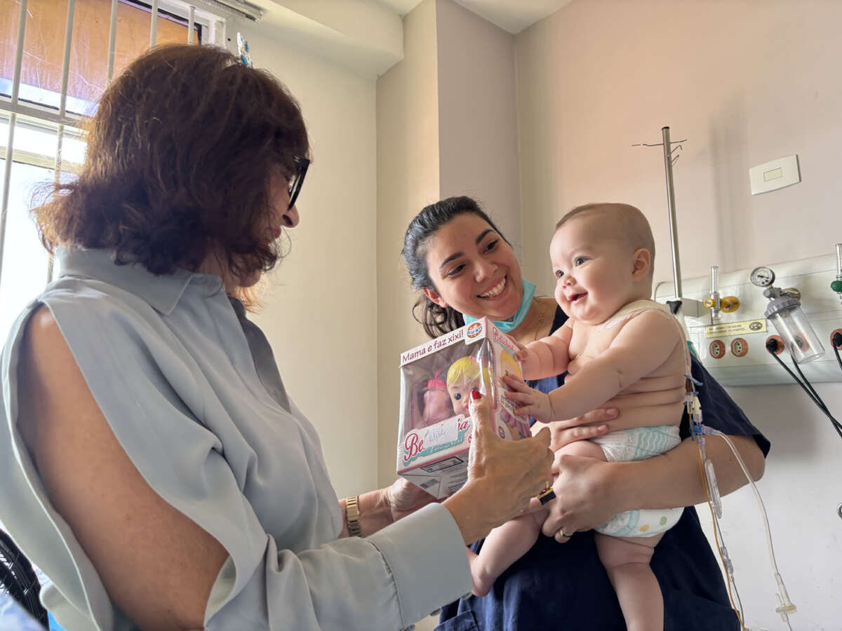 Semana da Criança no Hias transforma hospital em espaço de alegria