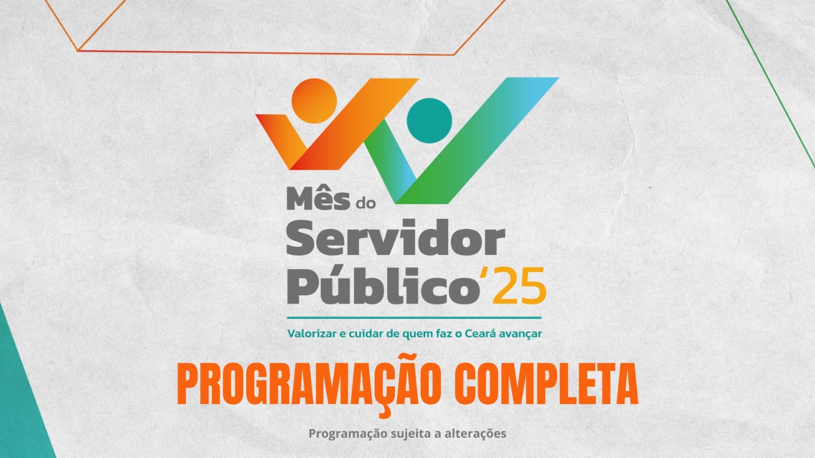 Governo do Ceará divulga programação para celebrar o mês do servidor público estadual