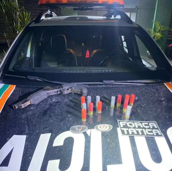 Polícia Militar apreende arma de fogo durante ação no bairro Boa Vista
