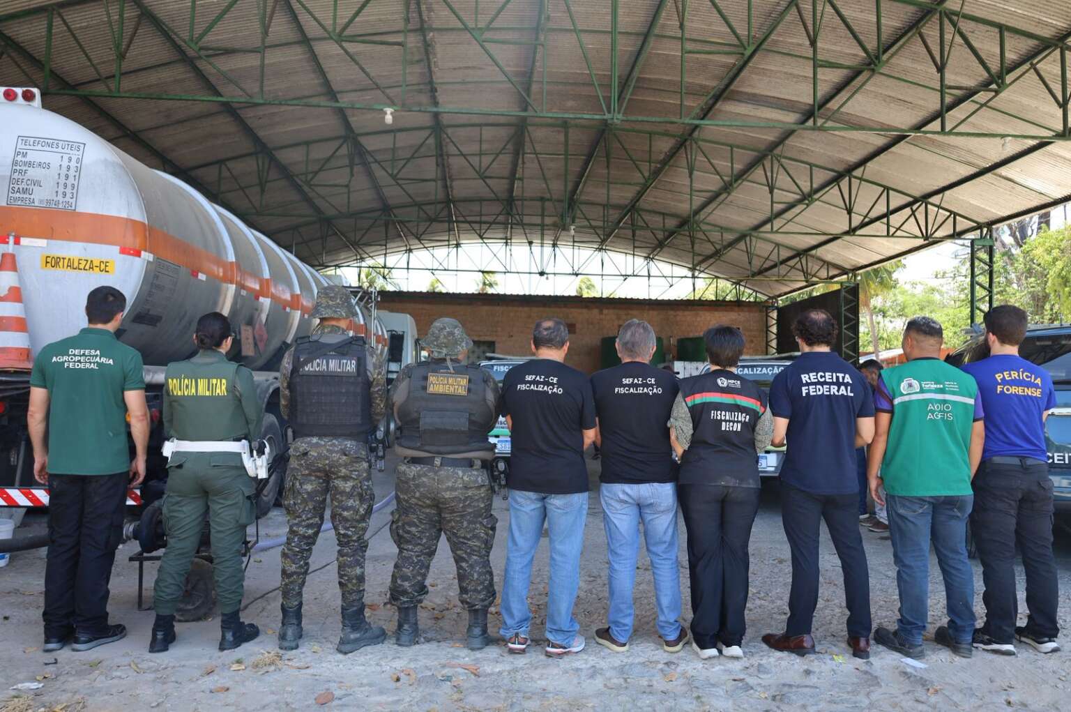 Em parceria com órgãos federais e estaduais, SSPDS-CE realiza operação de fiscalização a estabelecimentos suspeitos de adulteração de bebidas