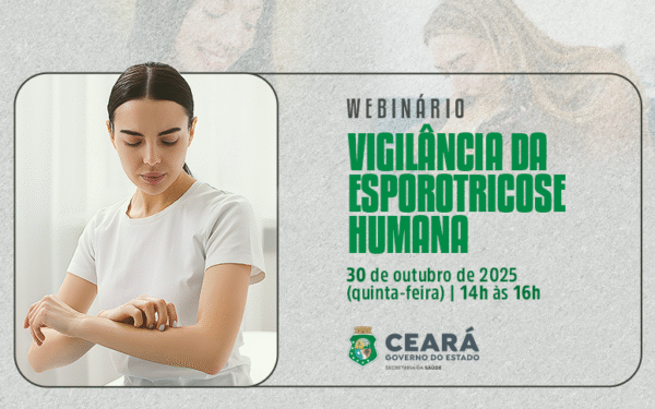 Vigilância da esporotricose humana é tema de webinário promovido pela Sesa no dia 30 de outubro