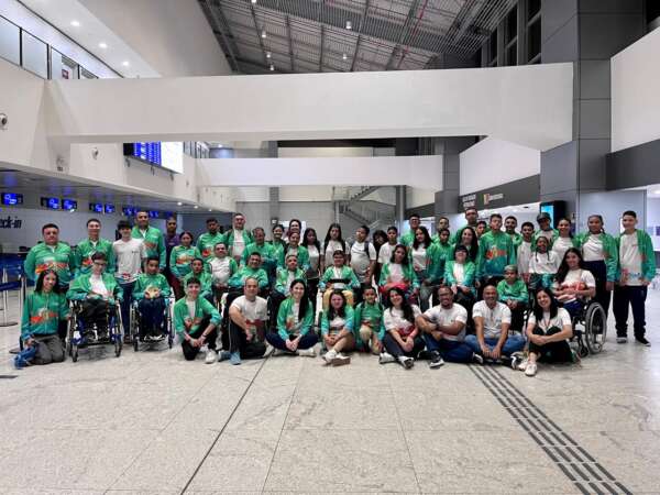 Delegação do Ceará embarca para a segunda fase das Paralimpíadas Escolares 2025, em São Paulo