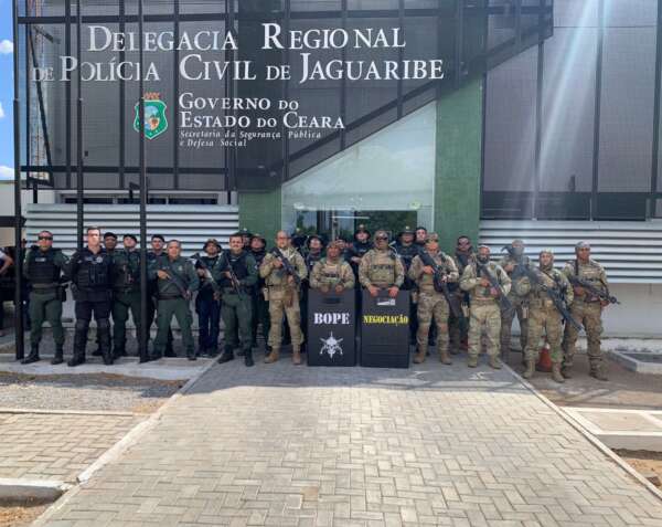 Com apoio da Ciopaer/SSPDS, ação conjunta resulta em resgate de vítima e captura de suspeito em Jaguaribe