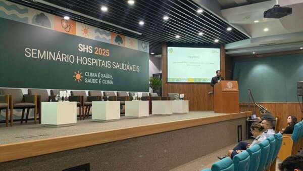 Hospital Geral Dr. Waldemar Alcântara se destaca em evento nacional de sustentabilidade na saúde