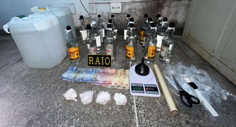 PMCE prende suspeito de tráfico de drogas e apreende material ilícito na Capital