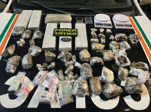 Polícia Militar apreende 8 kg de maconha durante ação em Sobral