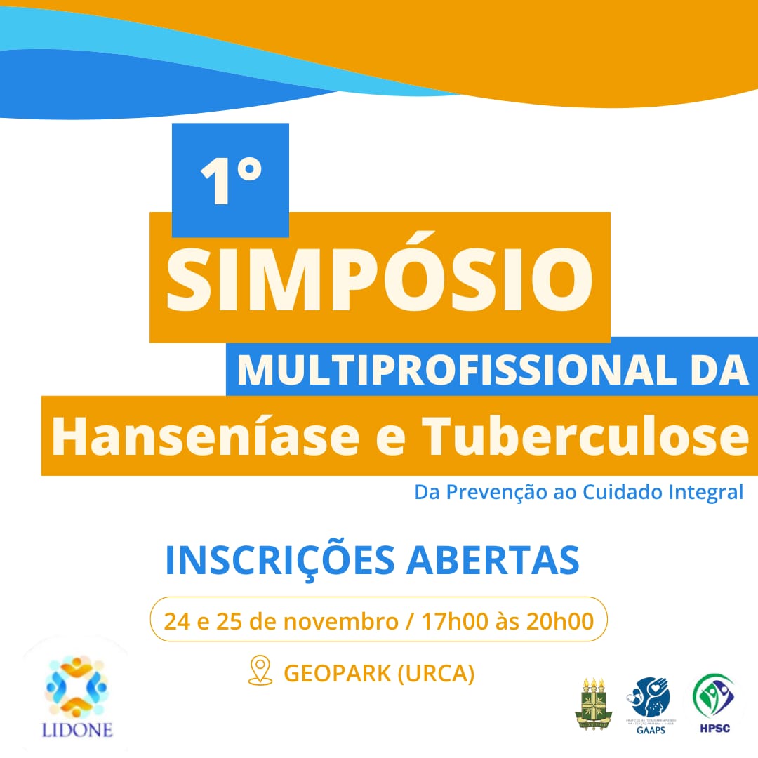 1° Simpósio Multiprofissional em Hanseníase e Tuberculose será realizado na URCA