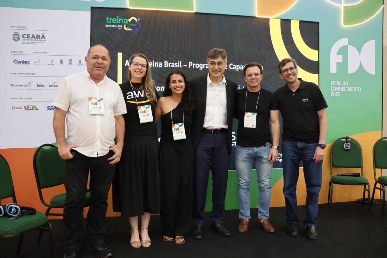 Etice e AWS lançam Programa Treina Brasil na Feira do Conhecimento: 30 mil vagas gratuitas em capacitação tecnológica