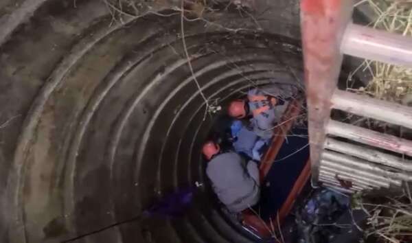 Bombeiros militares resgatam homem preso em poço no município de Iguatu