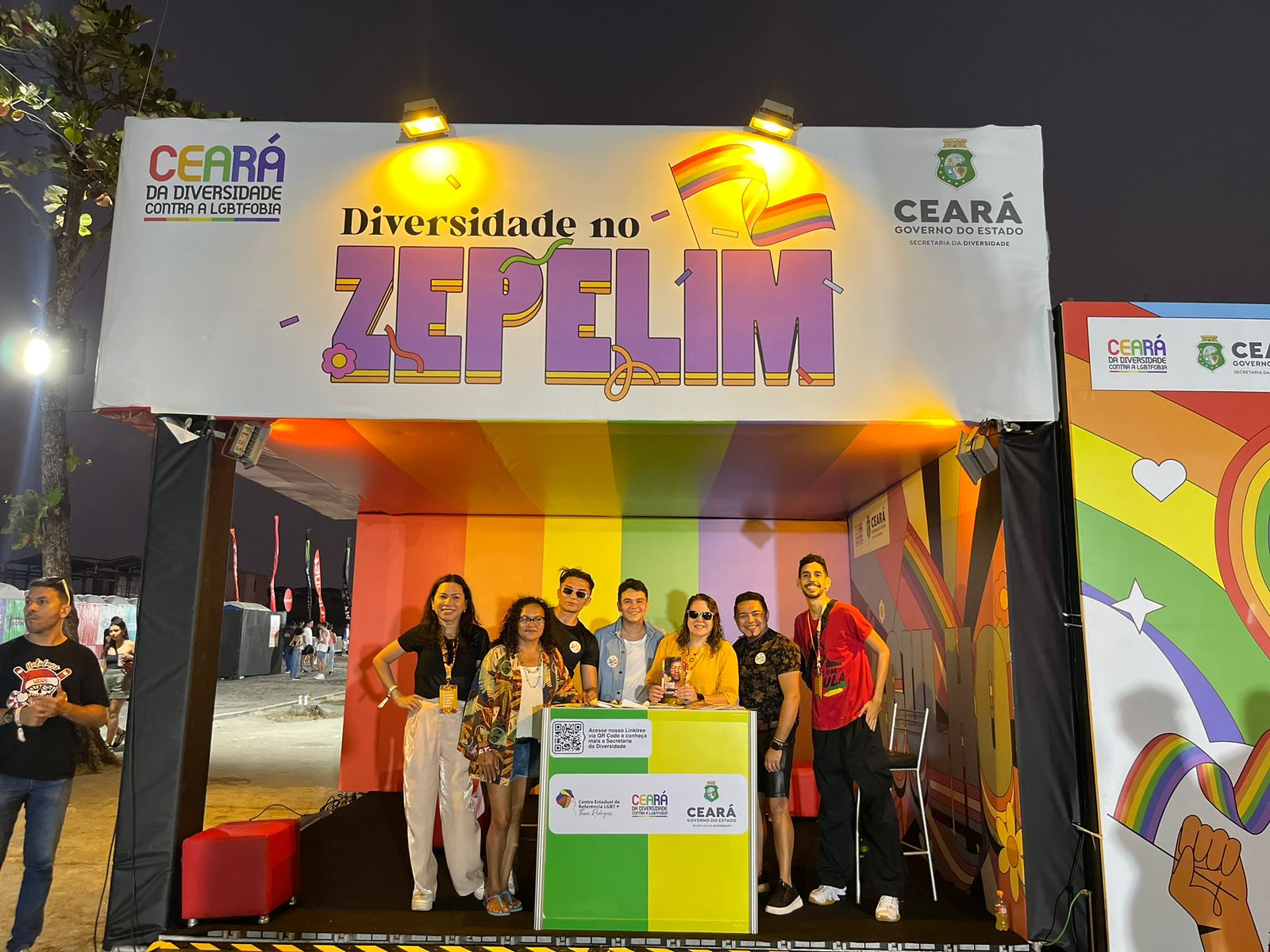 Secretaria da Diversidade realiza diversas ações durante festival em Fortaleza