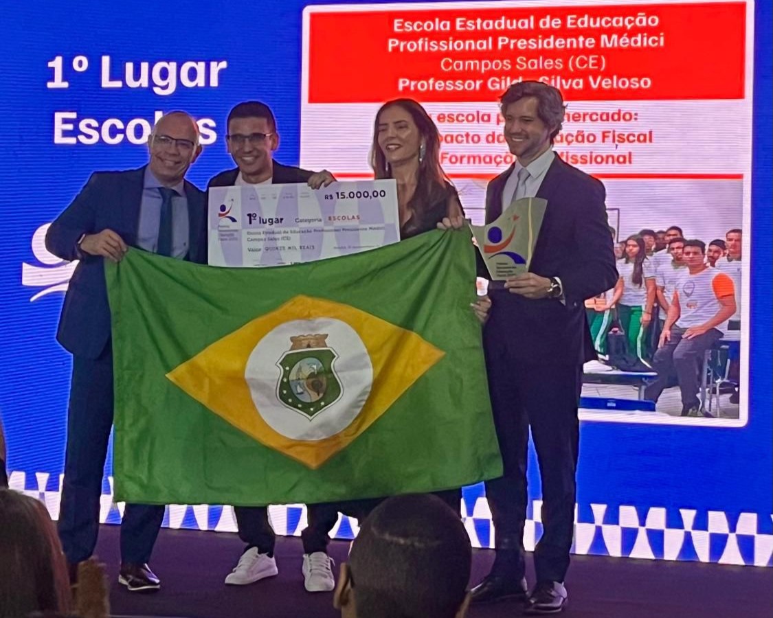 EEEP de Campos Sales é vencedora do Prêmio Nacional de Educação Fiscal 2025