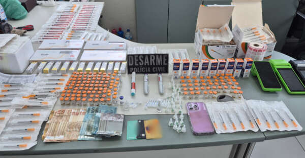 CAC com mais de 190 medicamentos para emagrecimento é capturado pela PCCE no Jangurussu