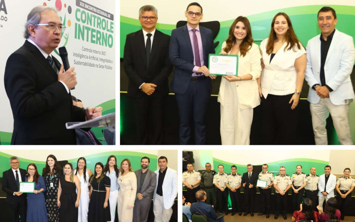 CGE entrega Selo de Integridade 2025 durante o XIX Encontro Estadual de Controle Interno