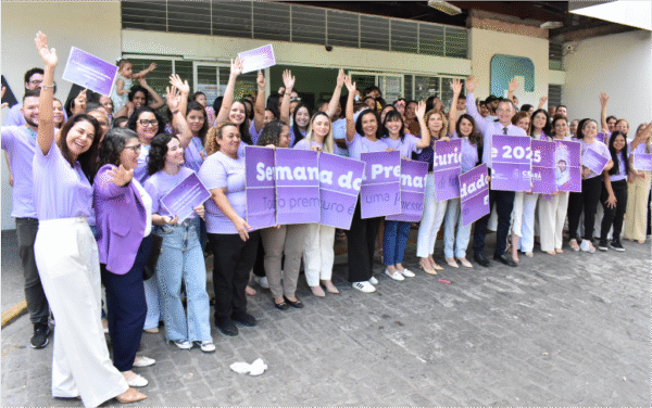 Hospital Geral Dr. César Cals celebra superação e vida na abertura da Semana da Prematuridade