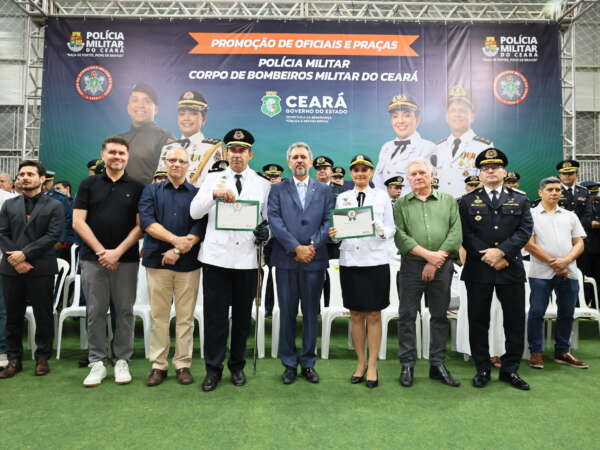 Governo do Ceará realiza promoção de 592 militares, em Sobral