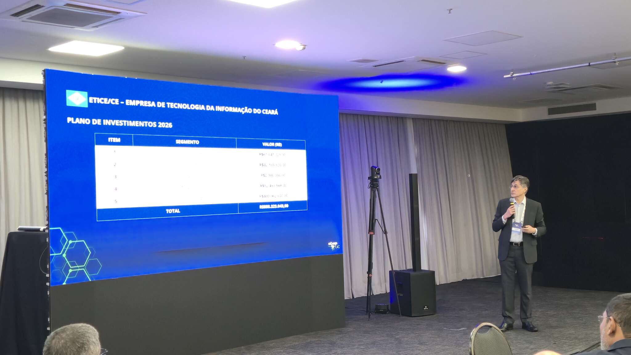 Etice apresenta projetos ao setor privado, em São Paulo, na Reunião da ABEP-TIC