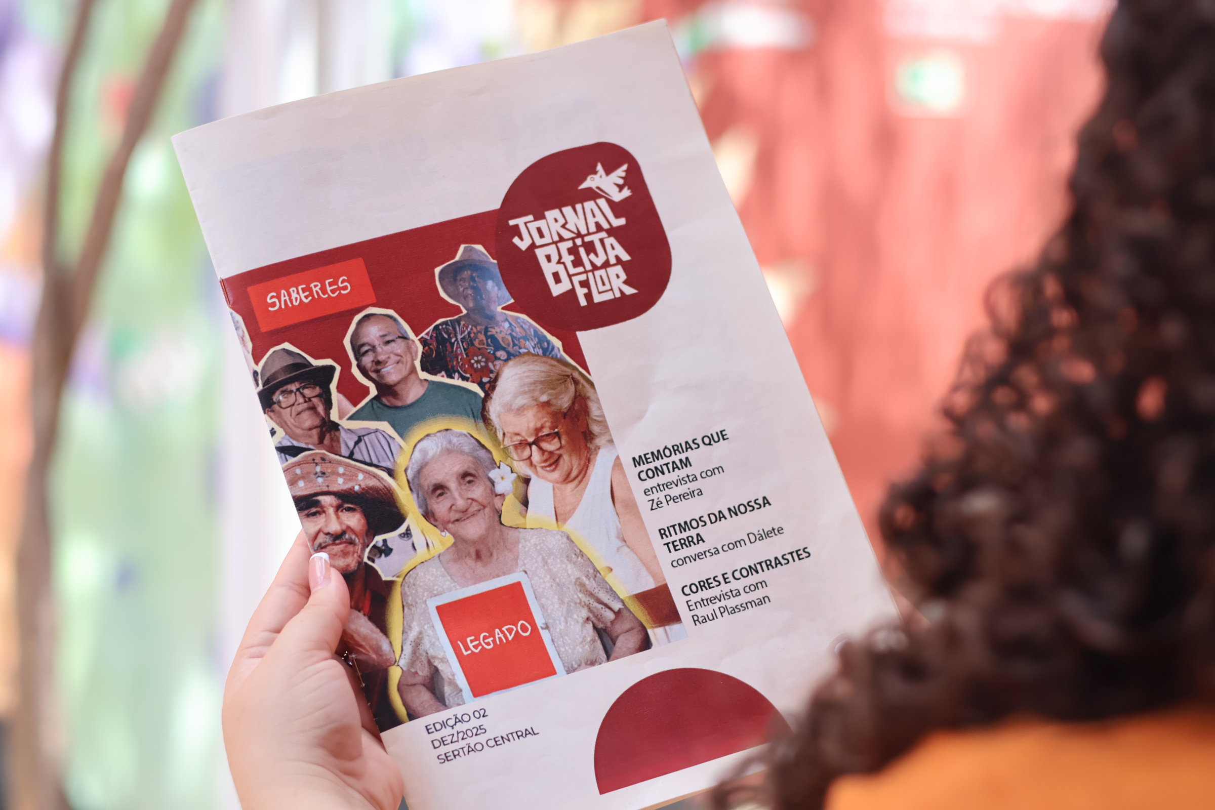 Casa de Saberes Cego Aderaldo e UFC campus Quixadá lançam segunda edição do Jornal Beija-Flor