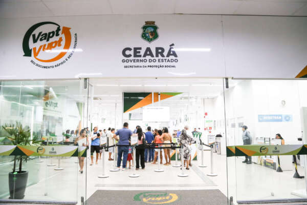 Férias escolares fortalecem acesso da população aos serviços integrados do Vapt Vupt do Ceará