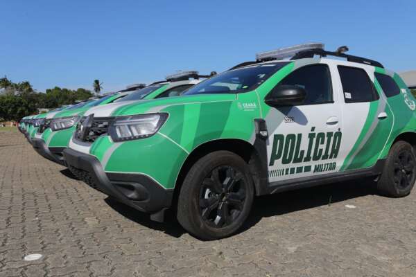 Primeiras viaturas semiblindadas para a Polícia Militar começam a chegar ao Ceará