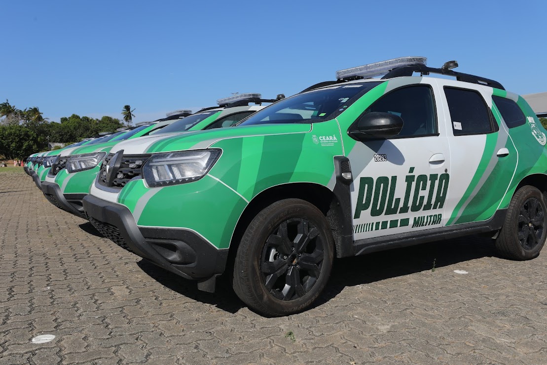 Primeiras viaturas semiblindadas para a Polícia Militar começam a chegar ao Ceará