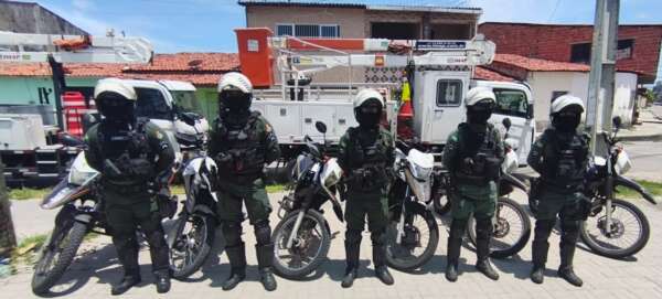 Ações integradas da SSPDS resultam em mais de 2,8 toneladas de fios de energia e materiais apreendidos em 2025