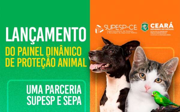 Supesp e Sepa lançam Painel Dinâmico de Proteção Animal nesta terça-feira (13)