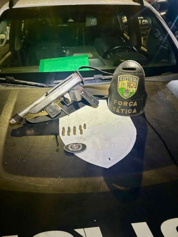 PMCE prende suspeito armado em Caucaia após postagens em redes sociais