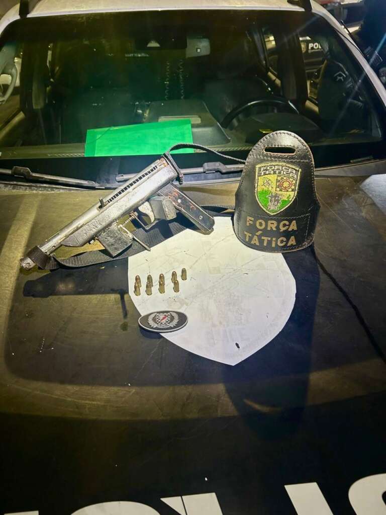 PMCE prende suspeito armado em Caucaia após postagens em redes sociais