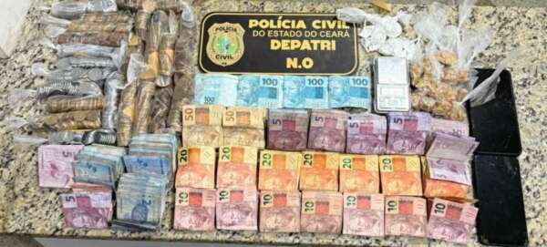 Condenado por tráfico de drogas é preso em flagrante junto com a companheira pelo mesmo crime em Fortaleza