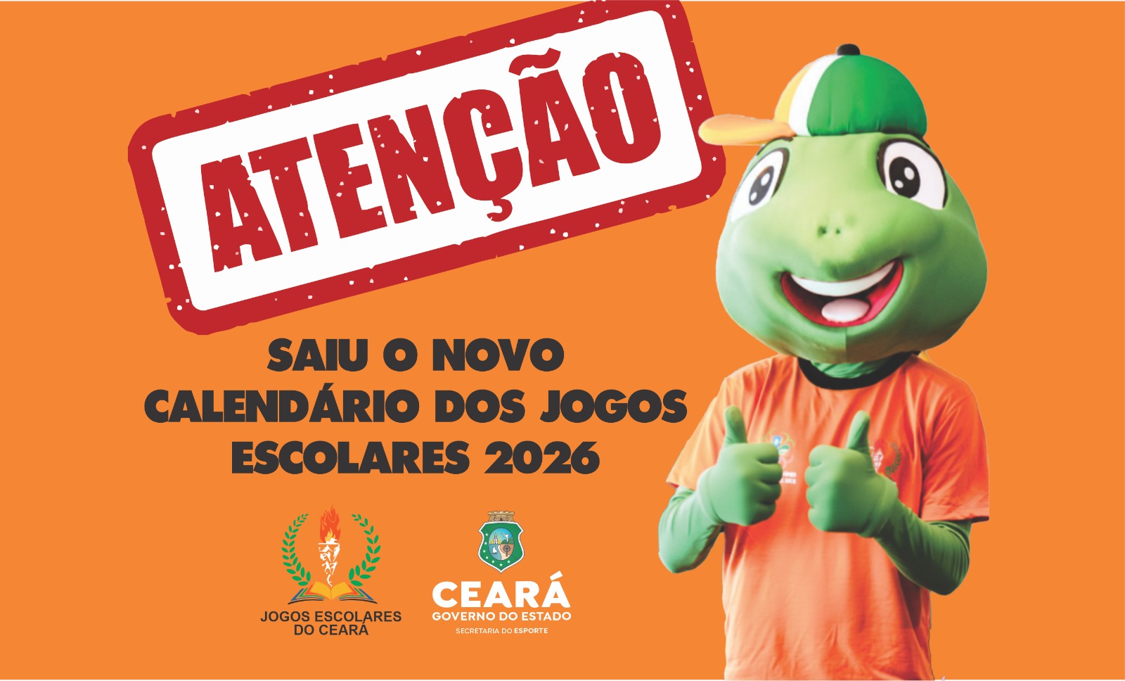 Sesporte divulga calendário dos Jogos Escolares do Ceará 2026