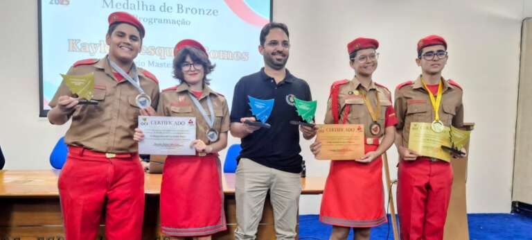 Colégio dos Bombeiros Conquista Ouro na Olimpíada Cearense de Informática