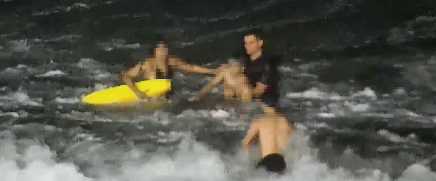 Policial militar de folga salva duas pessoas de afogamento na Praia de Iracema