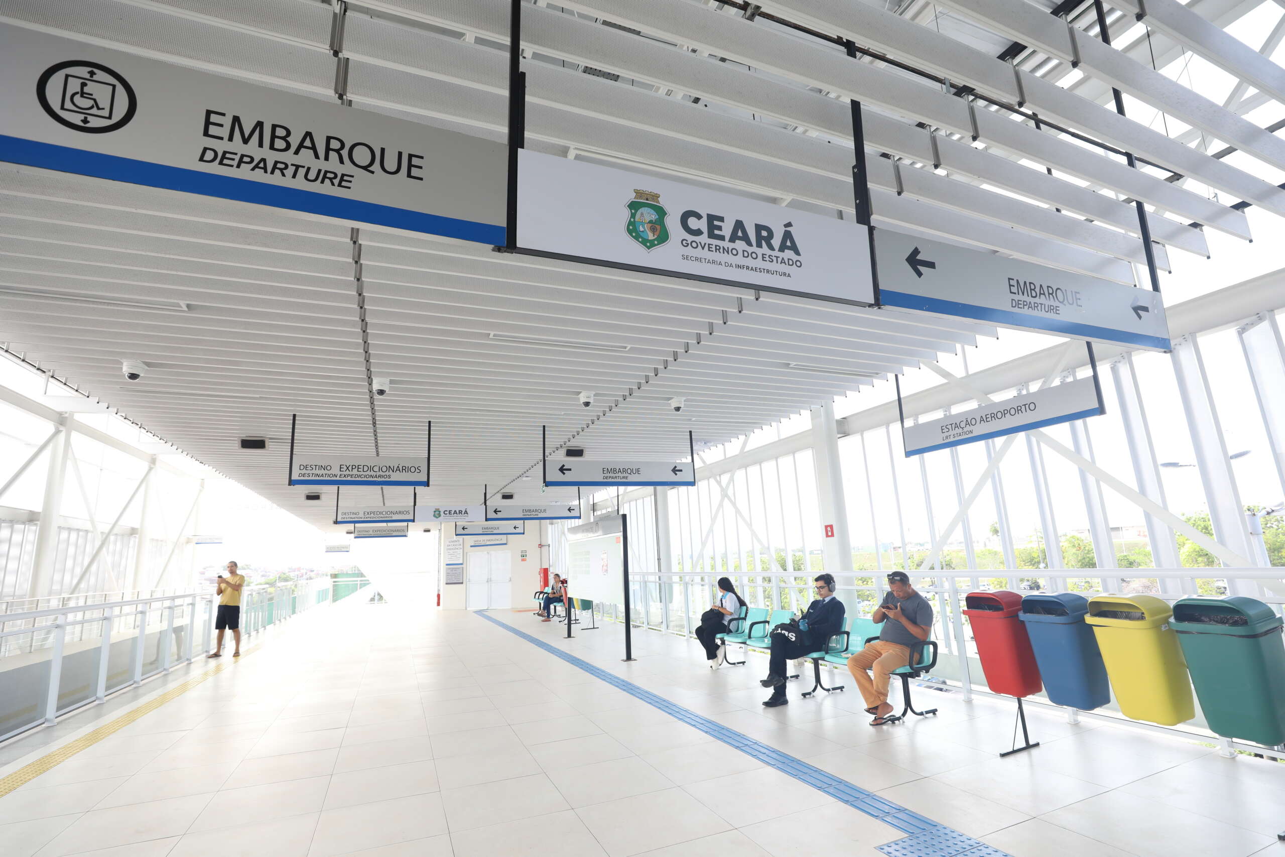 Ramal Aeroporto do VLT inicia operação nesta segunda (9)