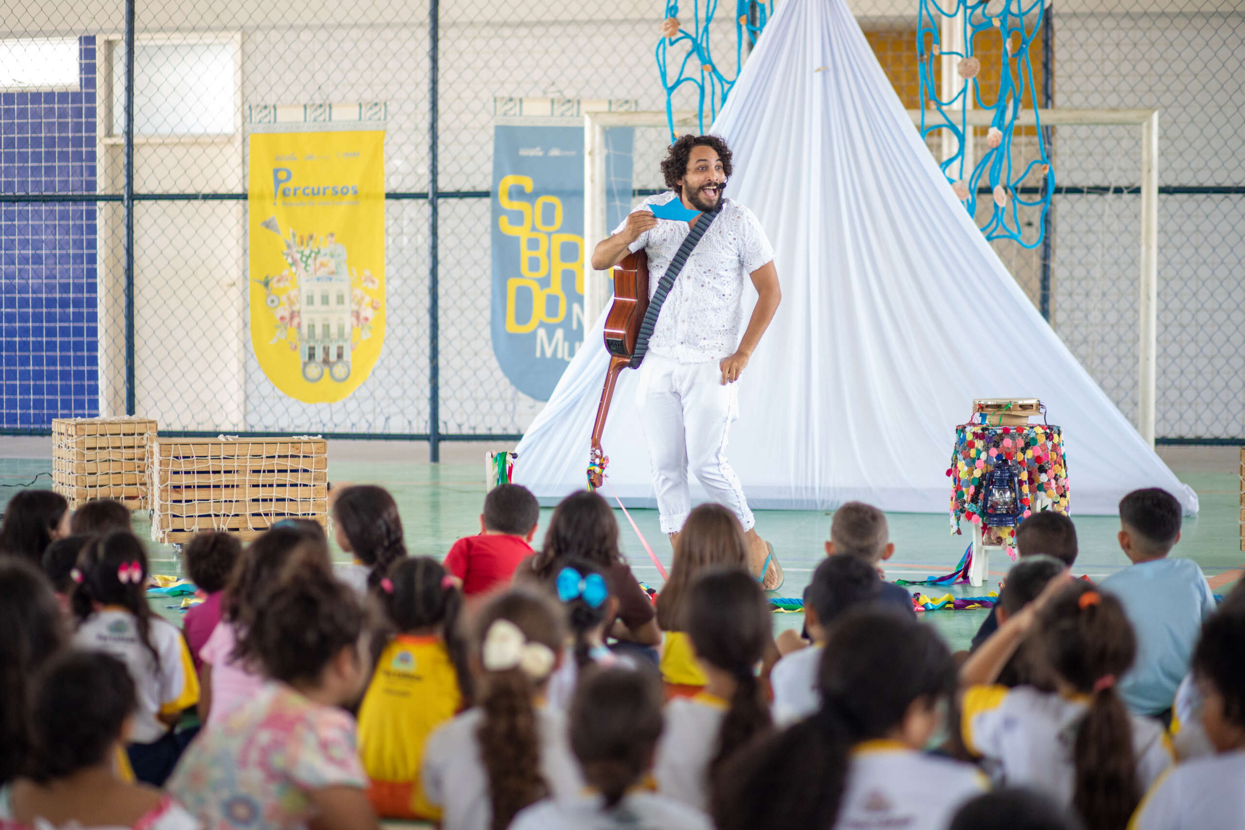 Sobrado Dr. José Lourenço promove espetáculo “O Barquinho e seu Pescador” e “Ser Criança no Sobradinho” no bairro Granja Lisboa
