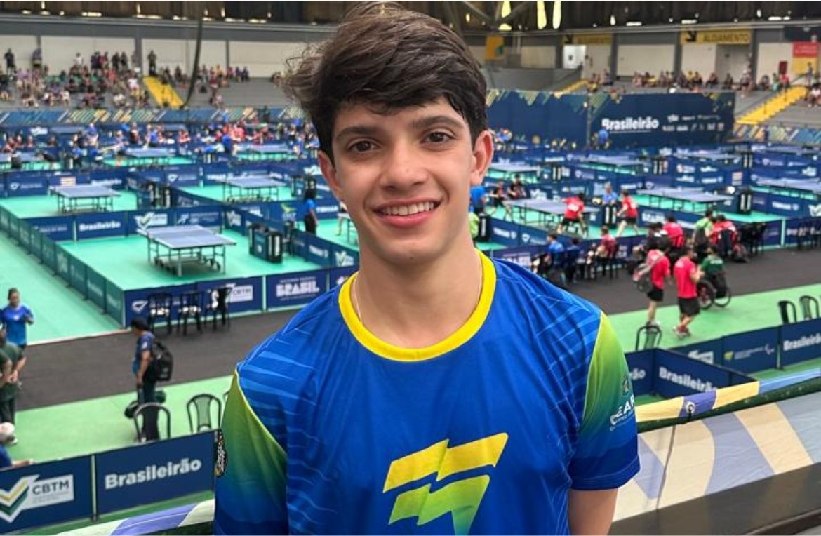 Paratenista cearense é convocado para participar da formação integrada pela CBTM