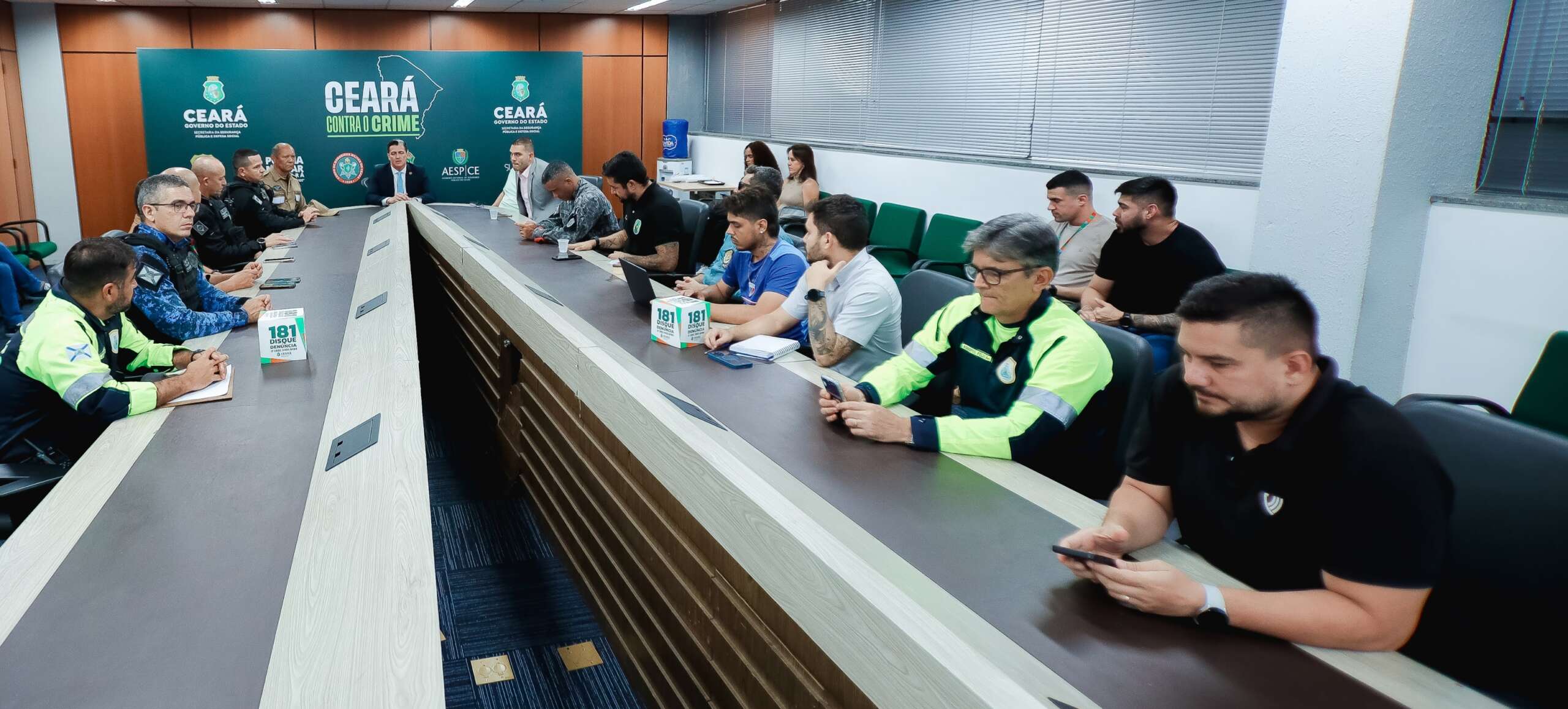 Clássico-Rei: SSPDS realiza reunião com órgãos estaduais e municipais para alinhar estratégias de segurança para a partida