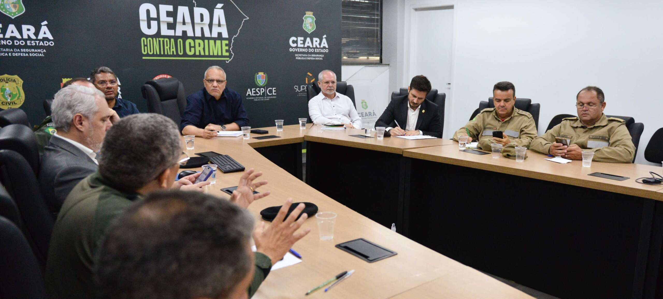 Forças de Segurança traçam estratégia para as eleições suplementares em Choró e Potiretama