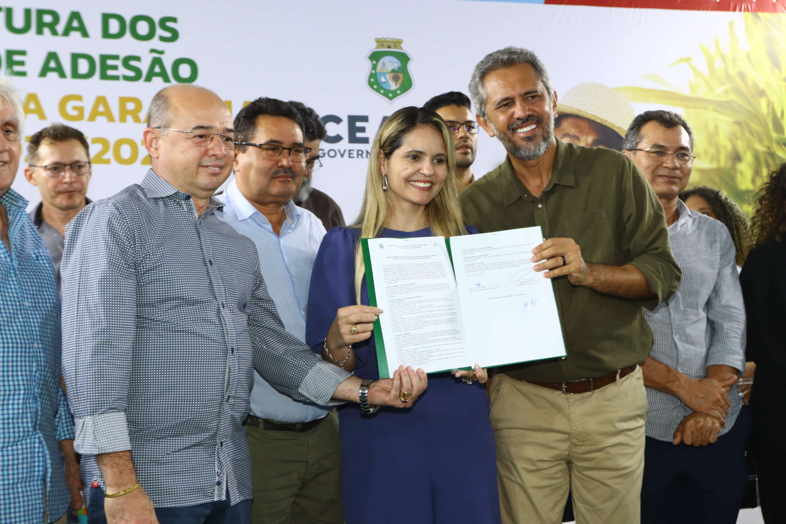 Com benefício a 195 mil agricultores, Governo do Ceará e municípios assinam adesão ao Garantia Safra 25/26