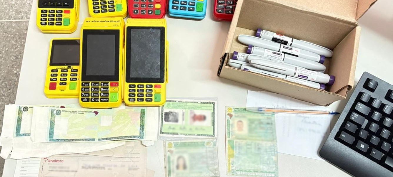 PCCE prende homem com canetas emagrecedoras e documentos falsos no bairro Vicente Pinzón