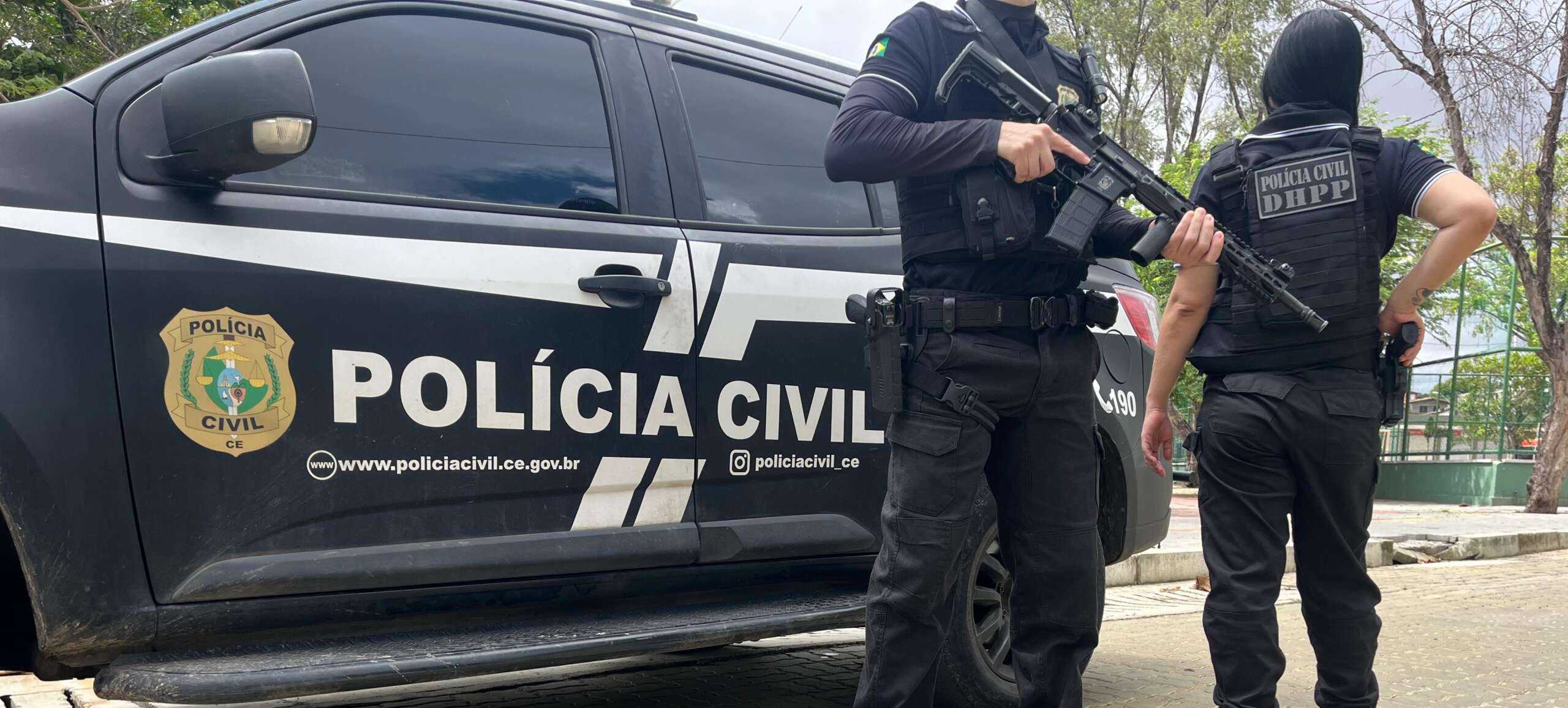 Homem é preso em flagrante pela PCCE logo após cometer crime de homicídio em Fortaleza