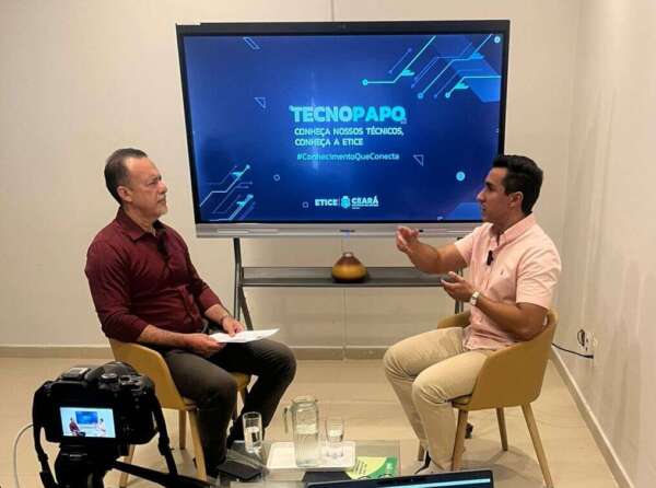 Diego Silva, primeiro entrevistado do Tecnopapo, fala sobre o Cinturão Digital do Ceará
