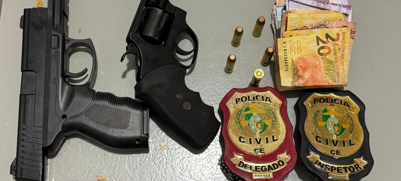 Polícia Civil prende homem por venda de veículos clonados e posse ilegal de arma em Barreira