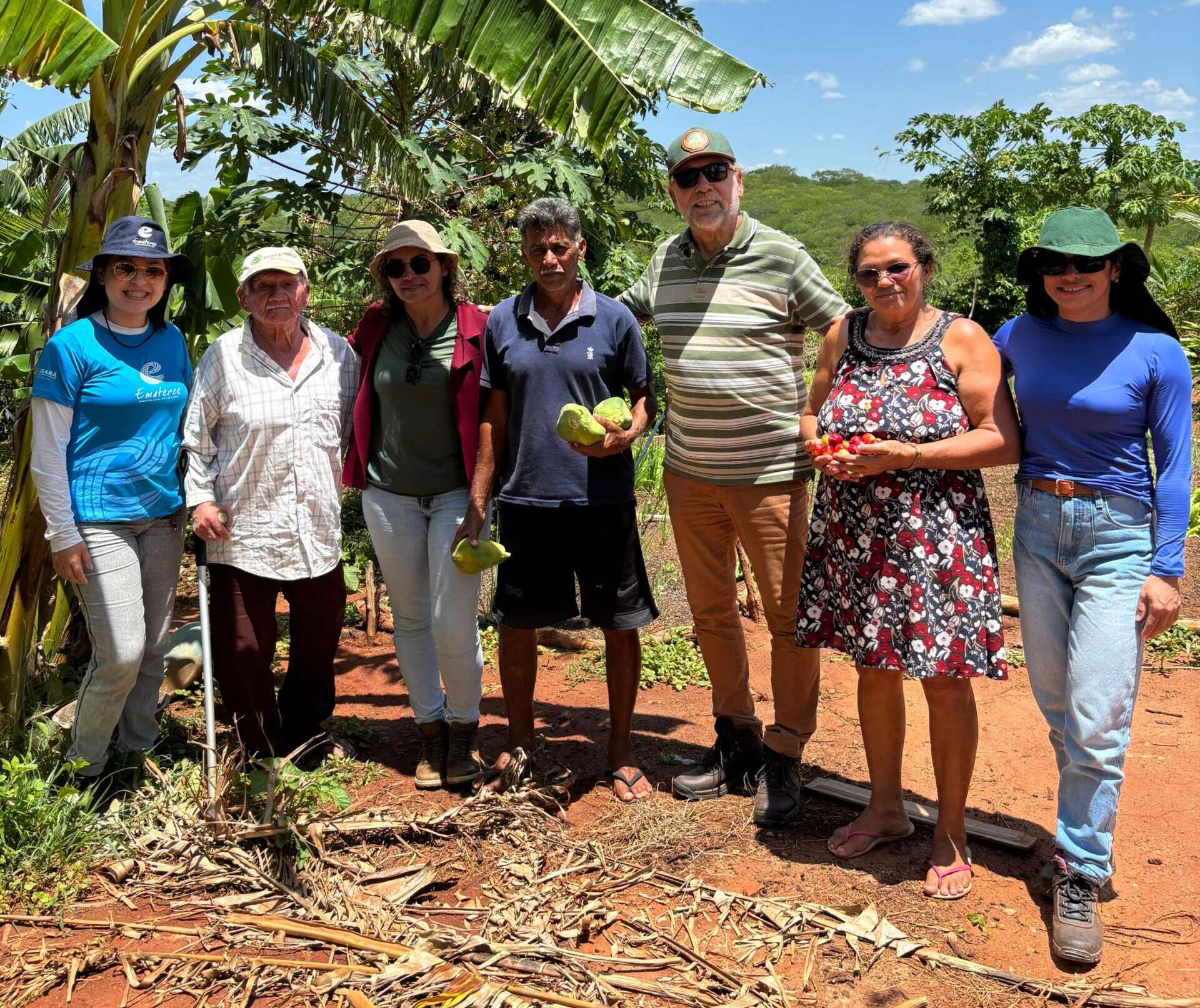 SDA intensifica agenda de campo e fortalece agricultura familiar em diversas regiões do Ceará
